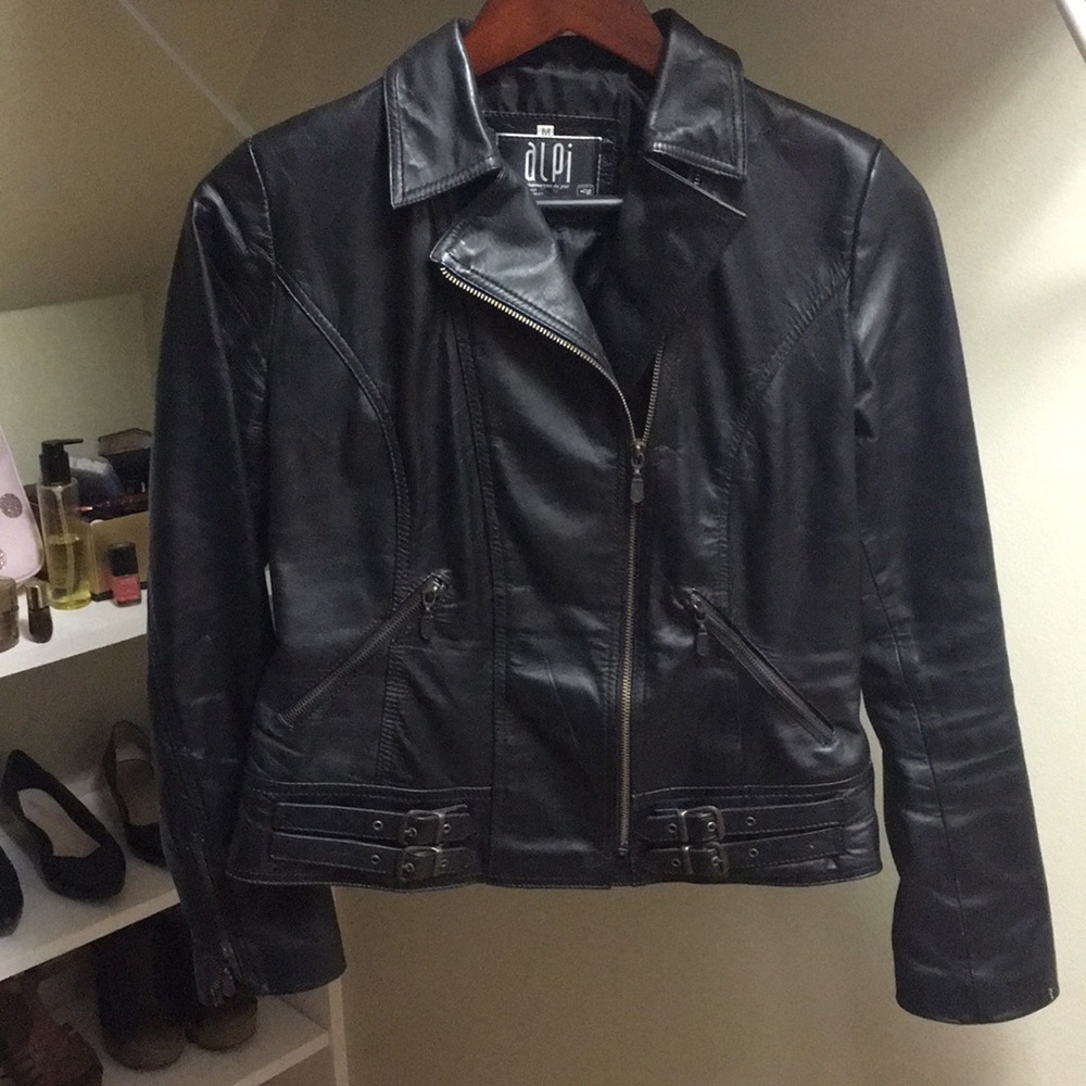 Leather jacket
